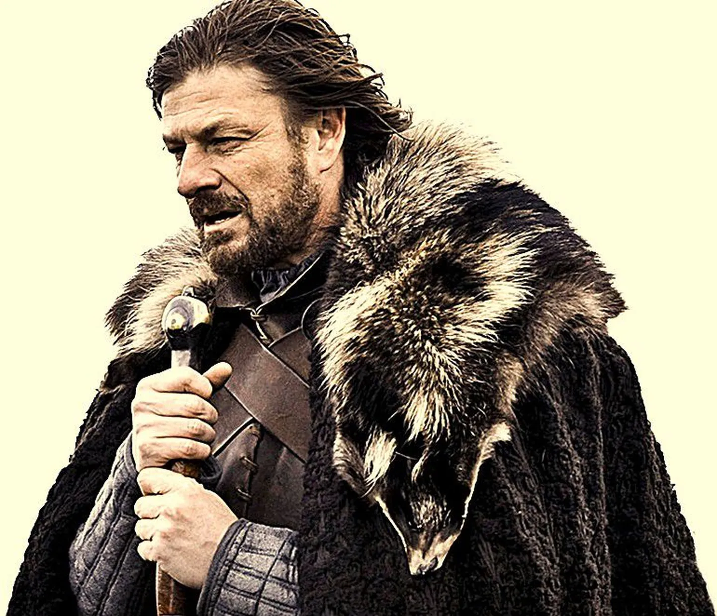 «Troonide mängu» avahooaja peategelane Ned Stark, keda mängib Sean Bean.