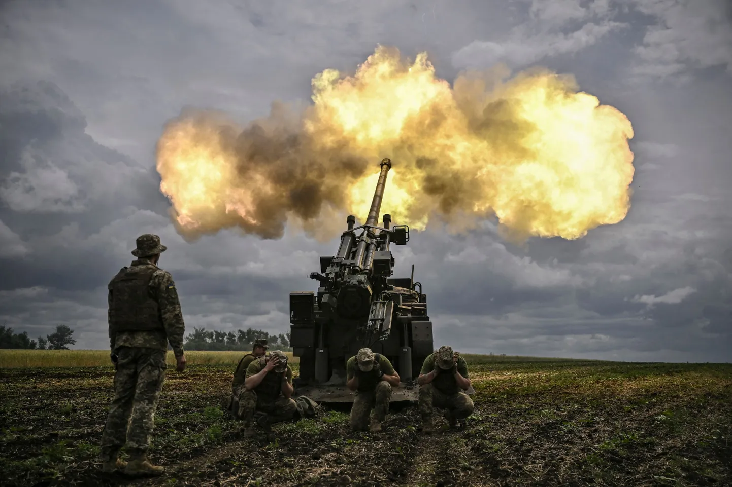 Selliseid Prantsuse päritolu 155 mm suurtükke Caesar on Ukrainale andnud Taani.