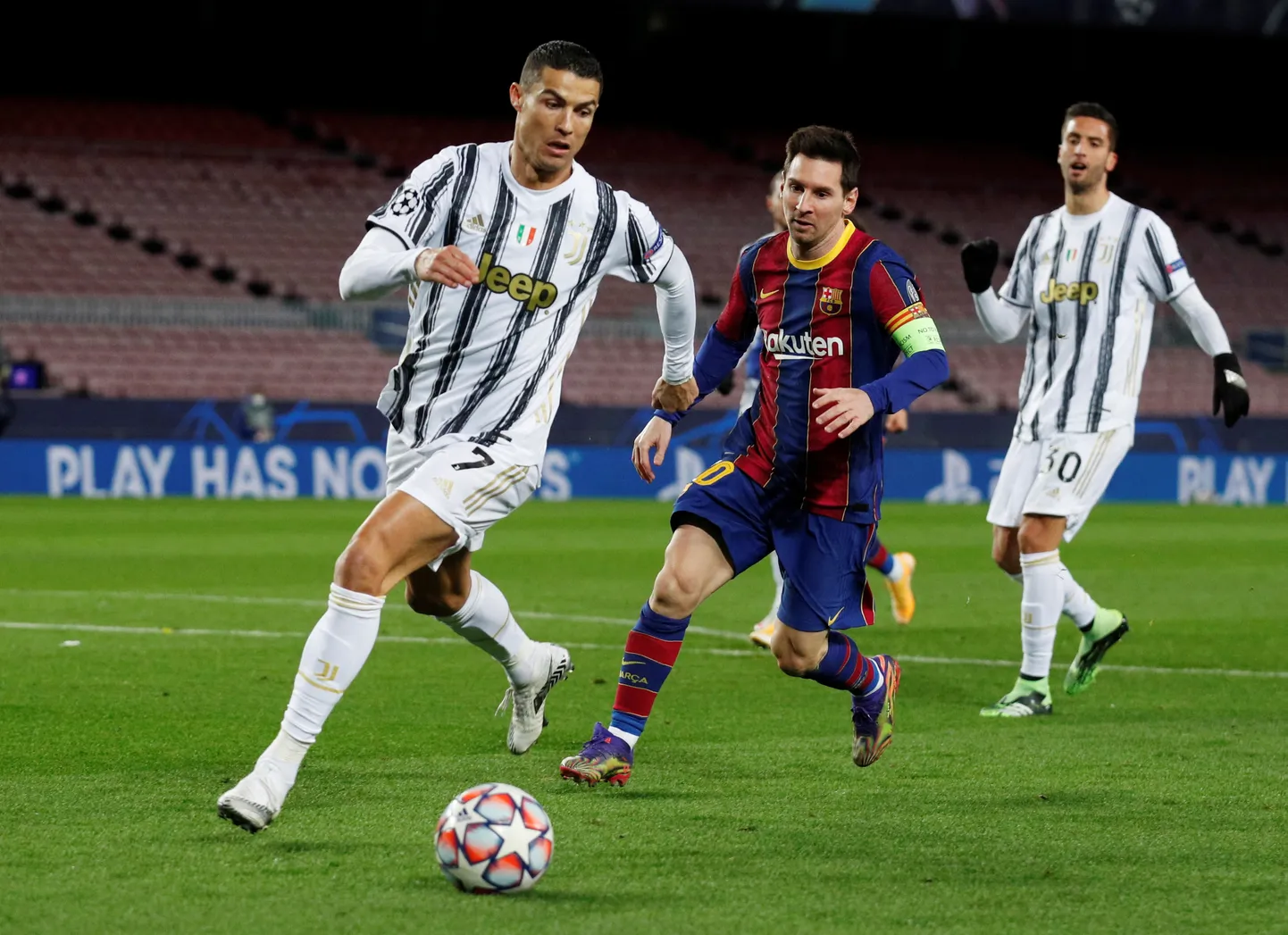Viimati kohtusid Cristiano Ronaldo ja Lionel Messi omavahel 2020. aasta detsembris.