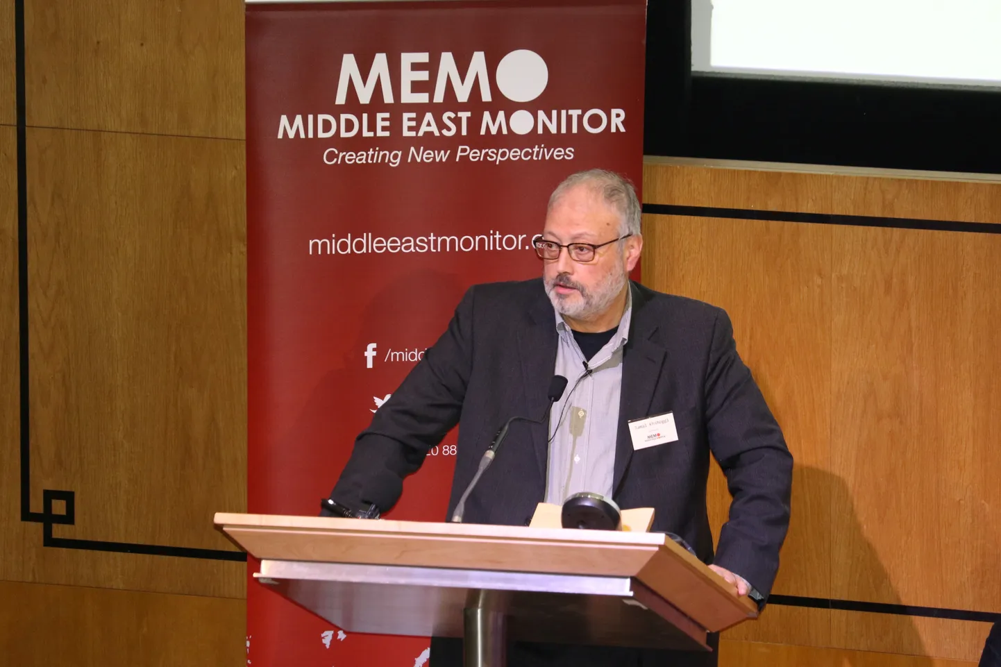 Saudi dissident ja ajakirjanik Jamal Khashoggi.