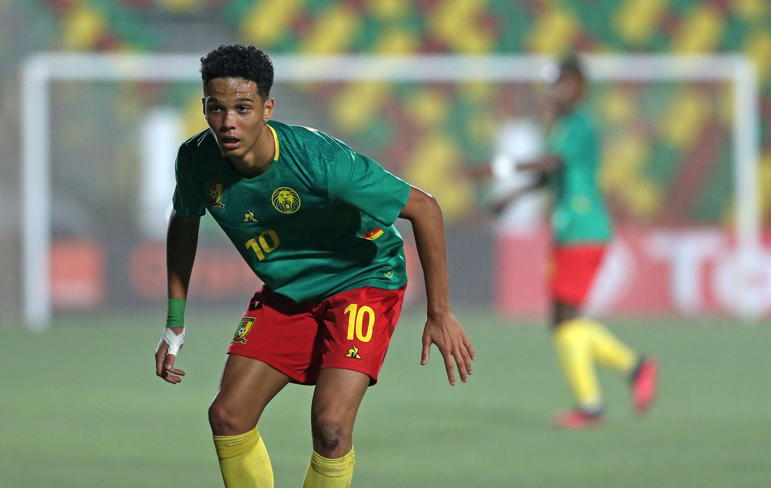 Kameruni vutimees Etienne Eto'o Aafrika U20 tšempionaadil 20. veebruaril 2021.
