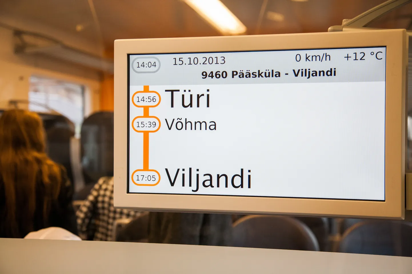 Uue diiselrongi esitlus Türil.
