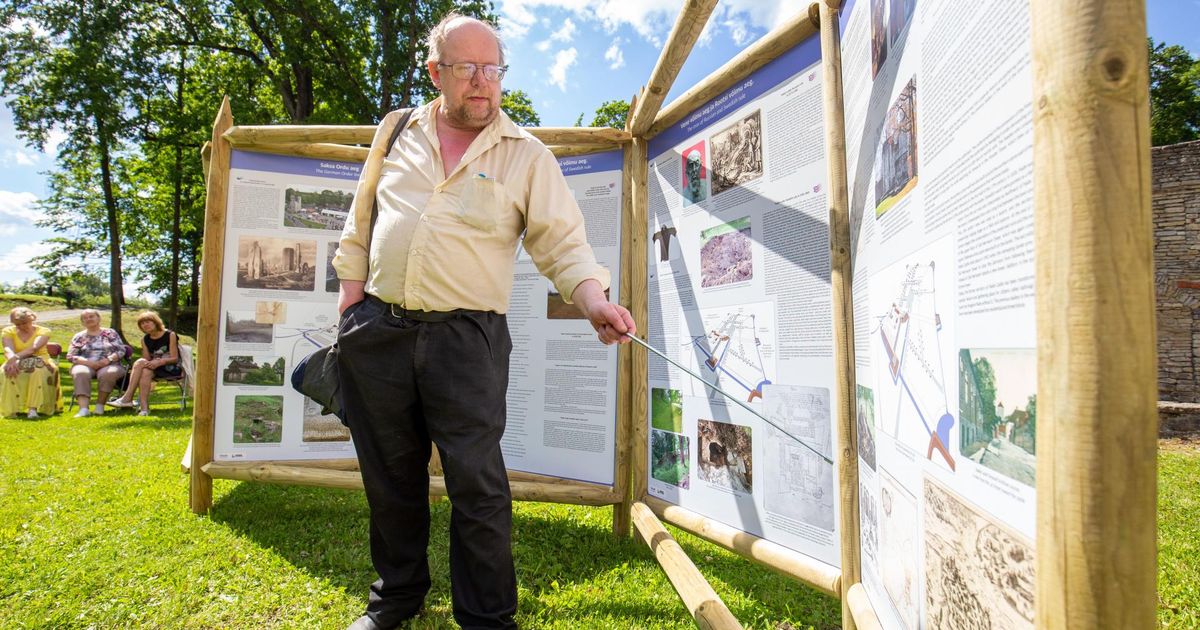 Vallimäel avati Paide linna ja kindluse ajalugu tutvustav näitus