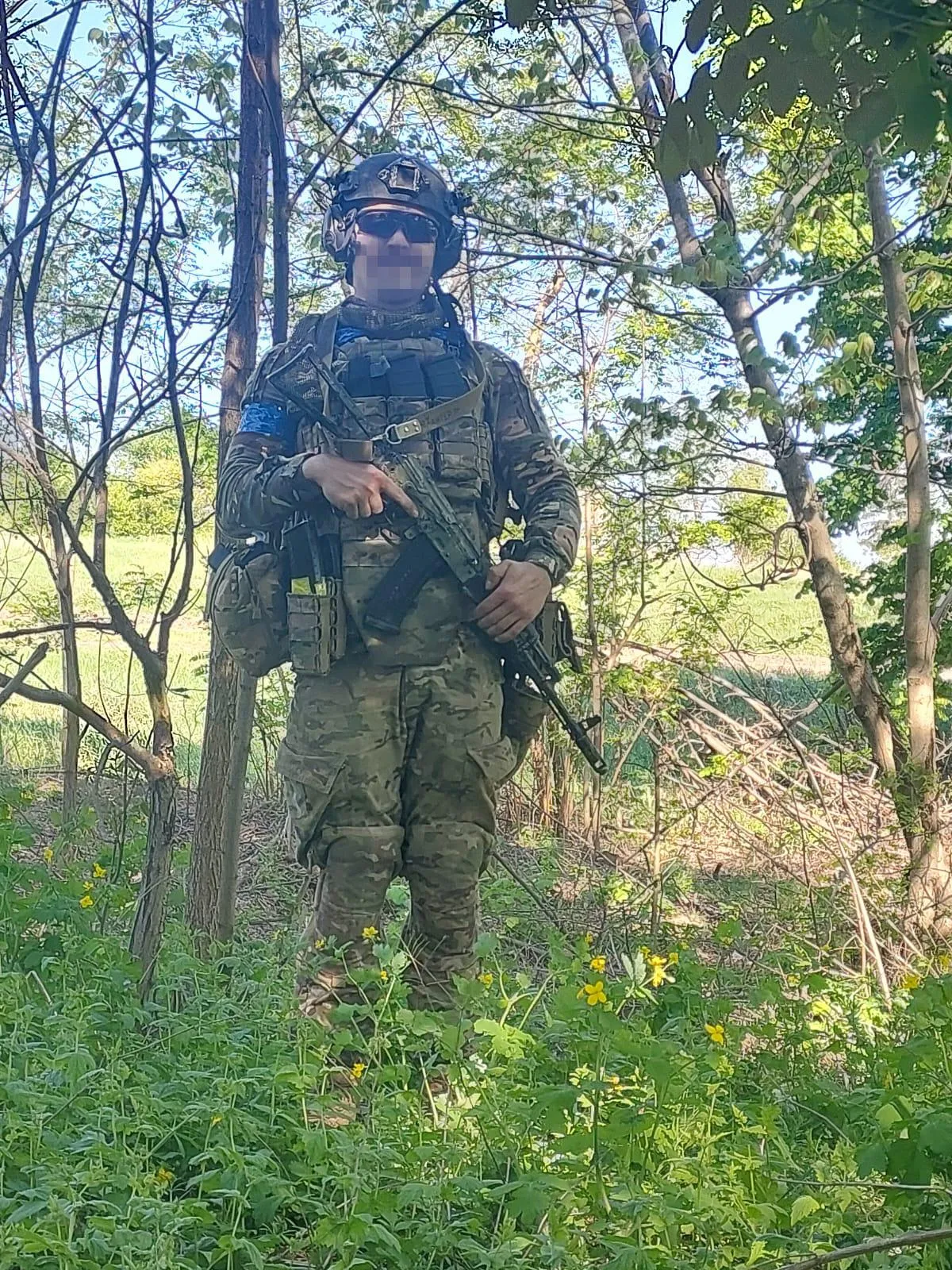 An Estonian volunteer who participated in the defense of Chasiv Yar as a member of a reconnaissance team.