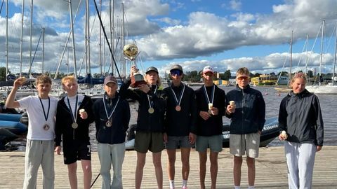 Robert Matt tuli Optimist klassi Eesti meistriks, SSA poisid tõid koju rändkarika