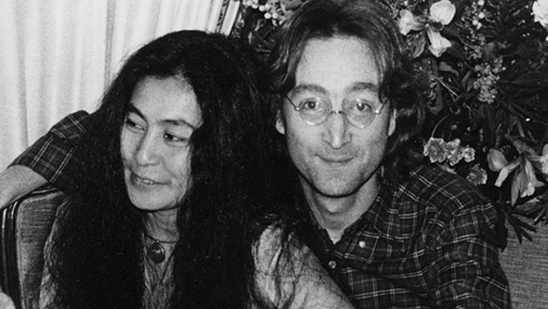 Йоко Оно и Джон Леннон, январь 1977 