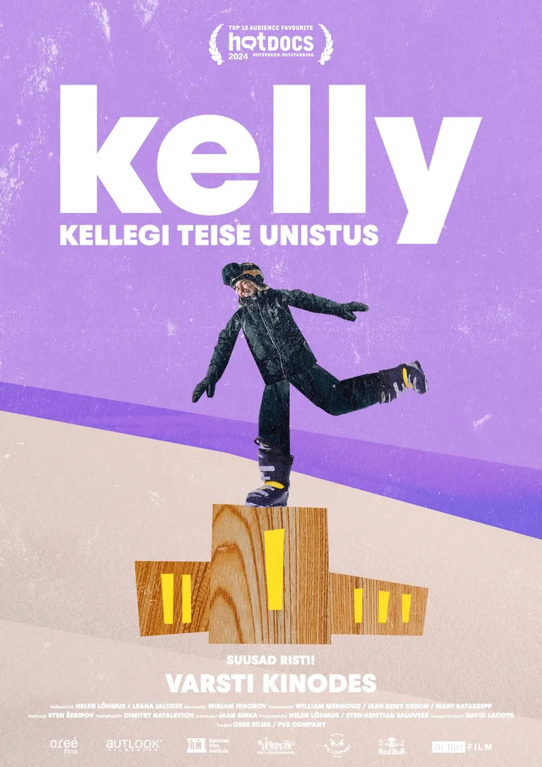 Kelly Sildaru portreefilmi plakat.