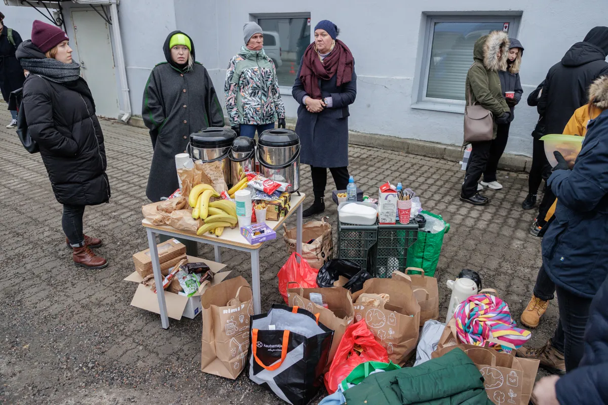 Sõjapõgenike vastuvõtukeskus 7. märtsil