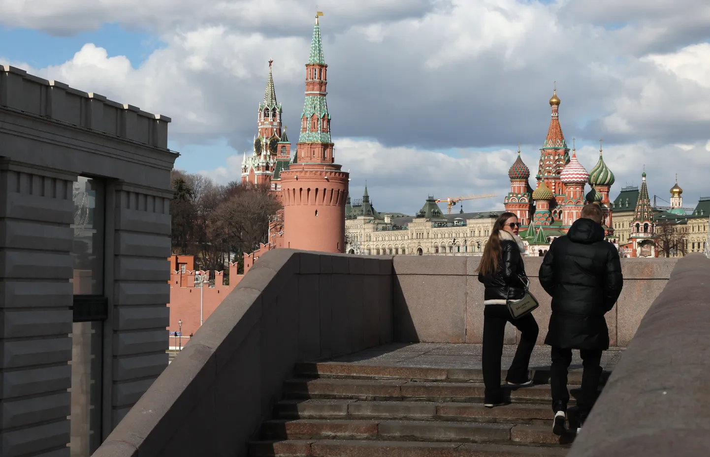 Вид на Московский Кремль