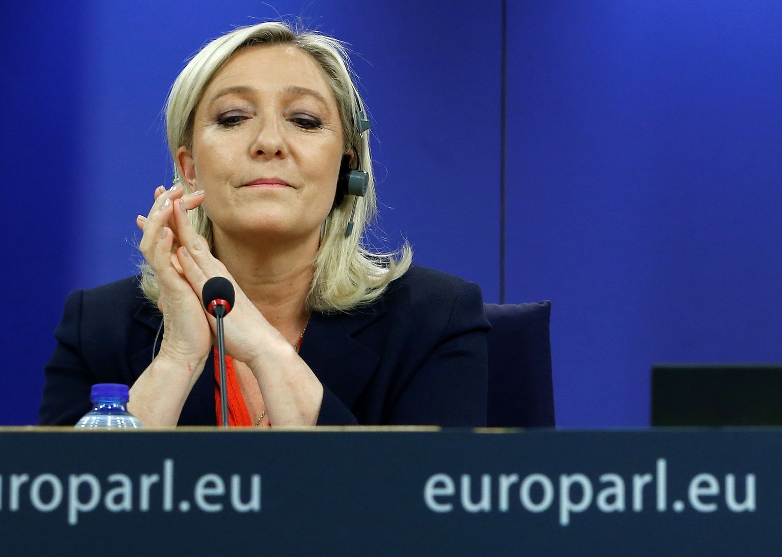 Marine Le Pen Euroopa Parlamendis.
