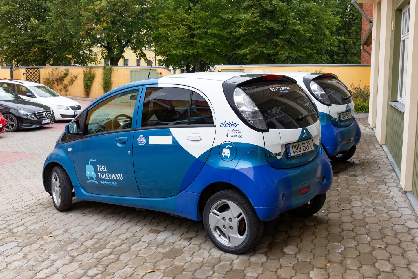 Mitsubishi i-Miev elektriauto.
