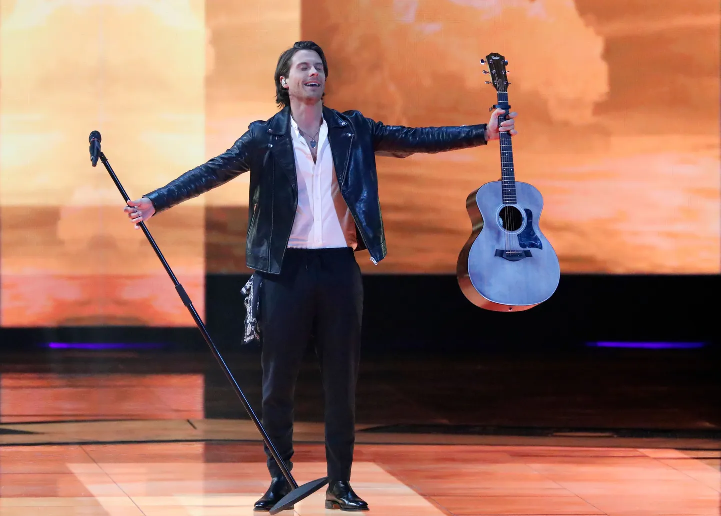 Victor Crone Eurovisiooni finaalis.