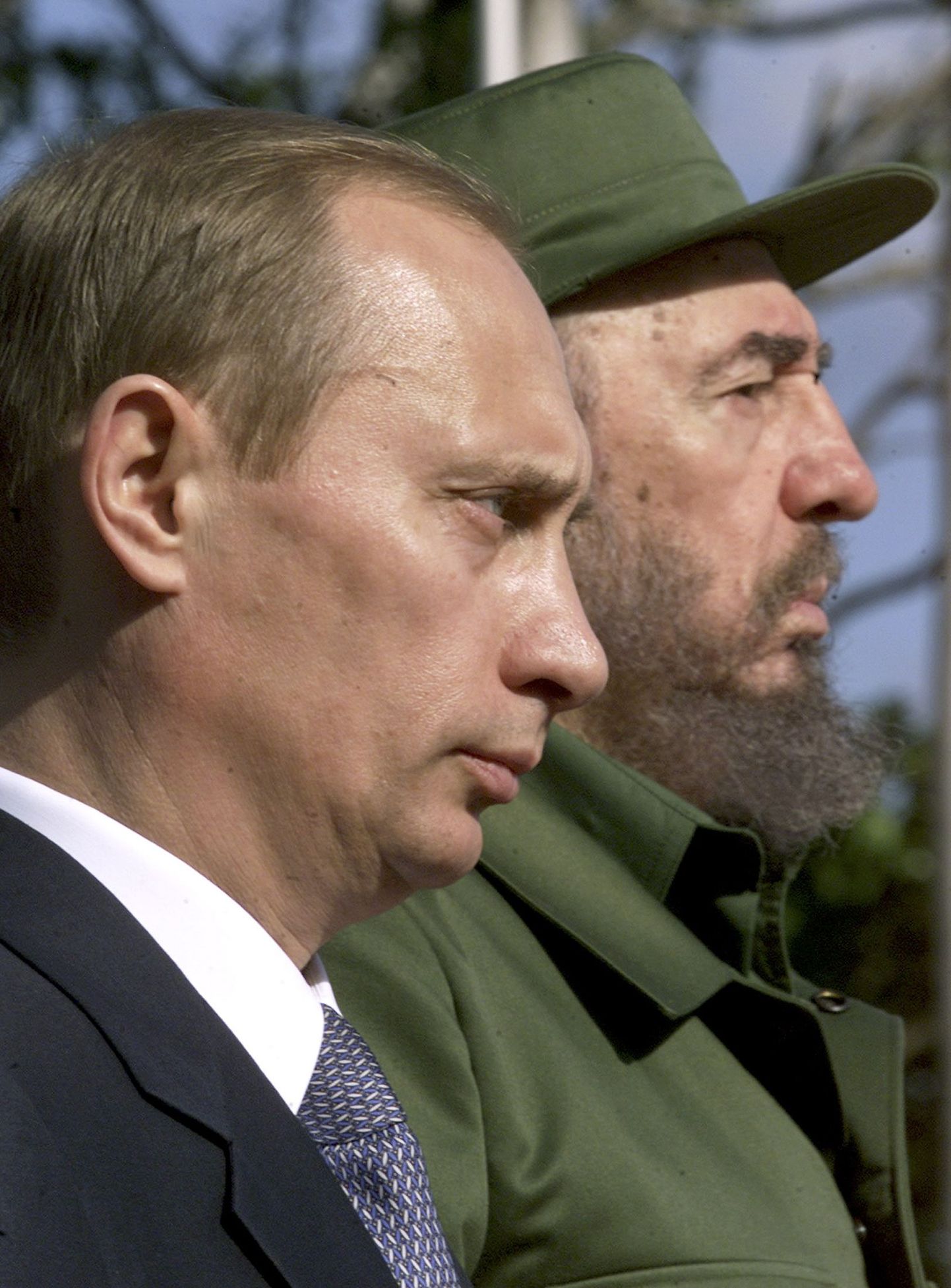 Venemaa tollane president Vladimir Putin käis Kuuba liidril Fidel Castrol külas detsembris aastal 2000.