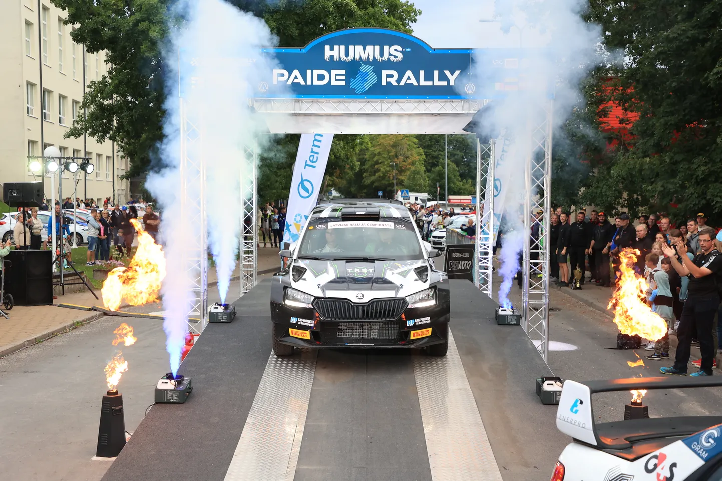 Paide Rally, poodium