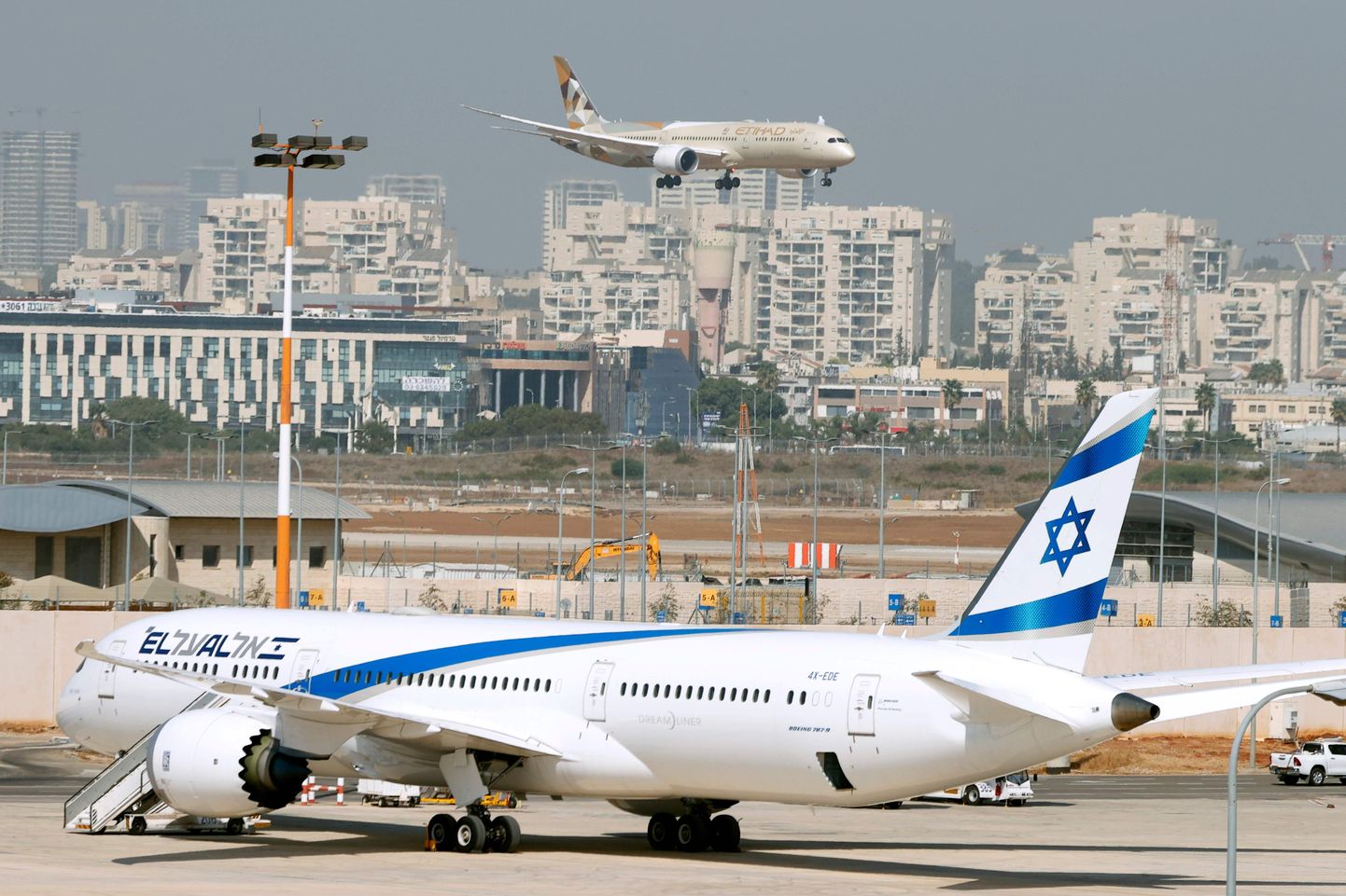 Iisraeli Tel Avivi Ben Gurion lennujaam.