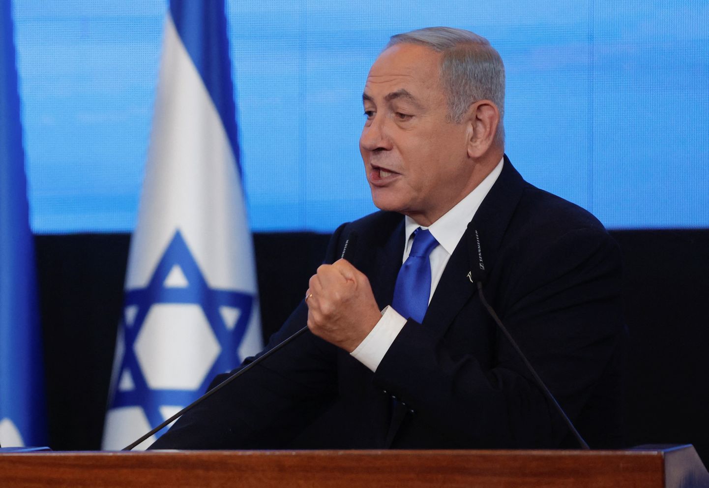 Likudi partei juht Benjamin Netanyahu.