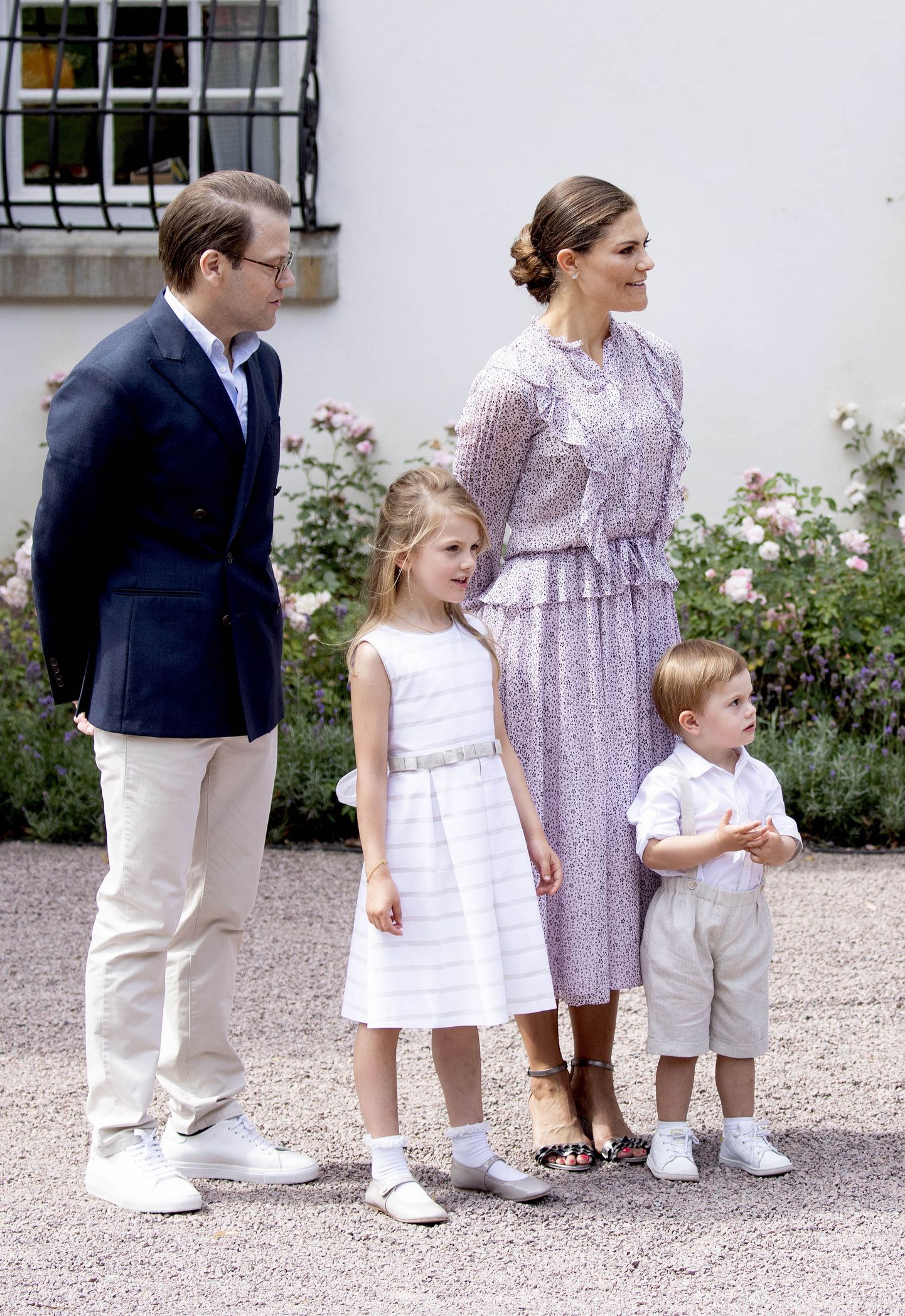 Rootsi kroonprintsess Victoria, prints Daniel ning nende lapsed, printsess Estelle ja prints Oscar