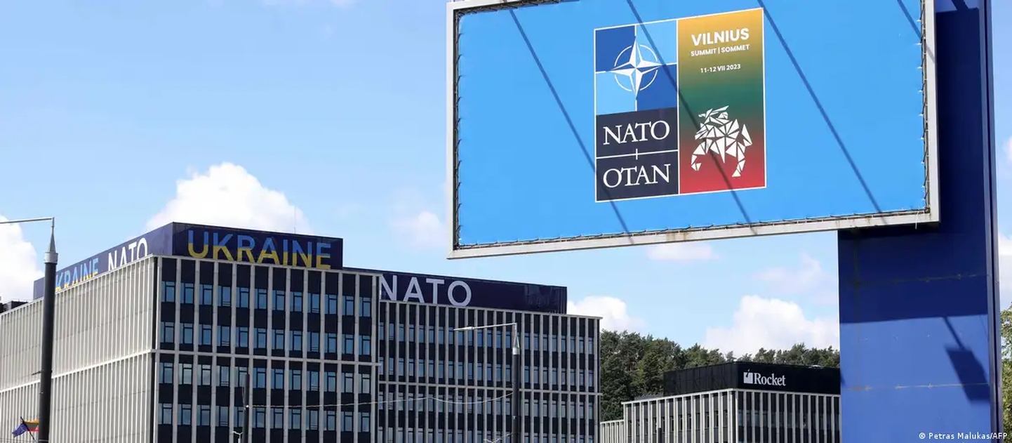 Вильнюс накануне саммита НАТО, 9 июля 2023 года