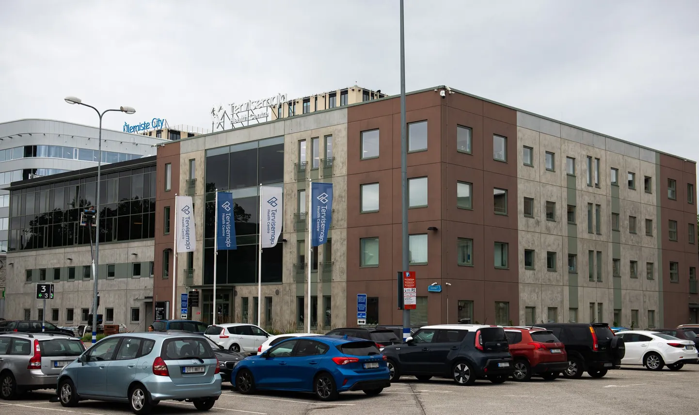 Ülemiste 2020. aastal valminud Tervisemaja.