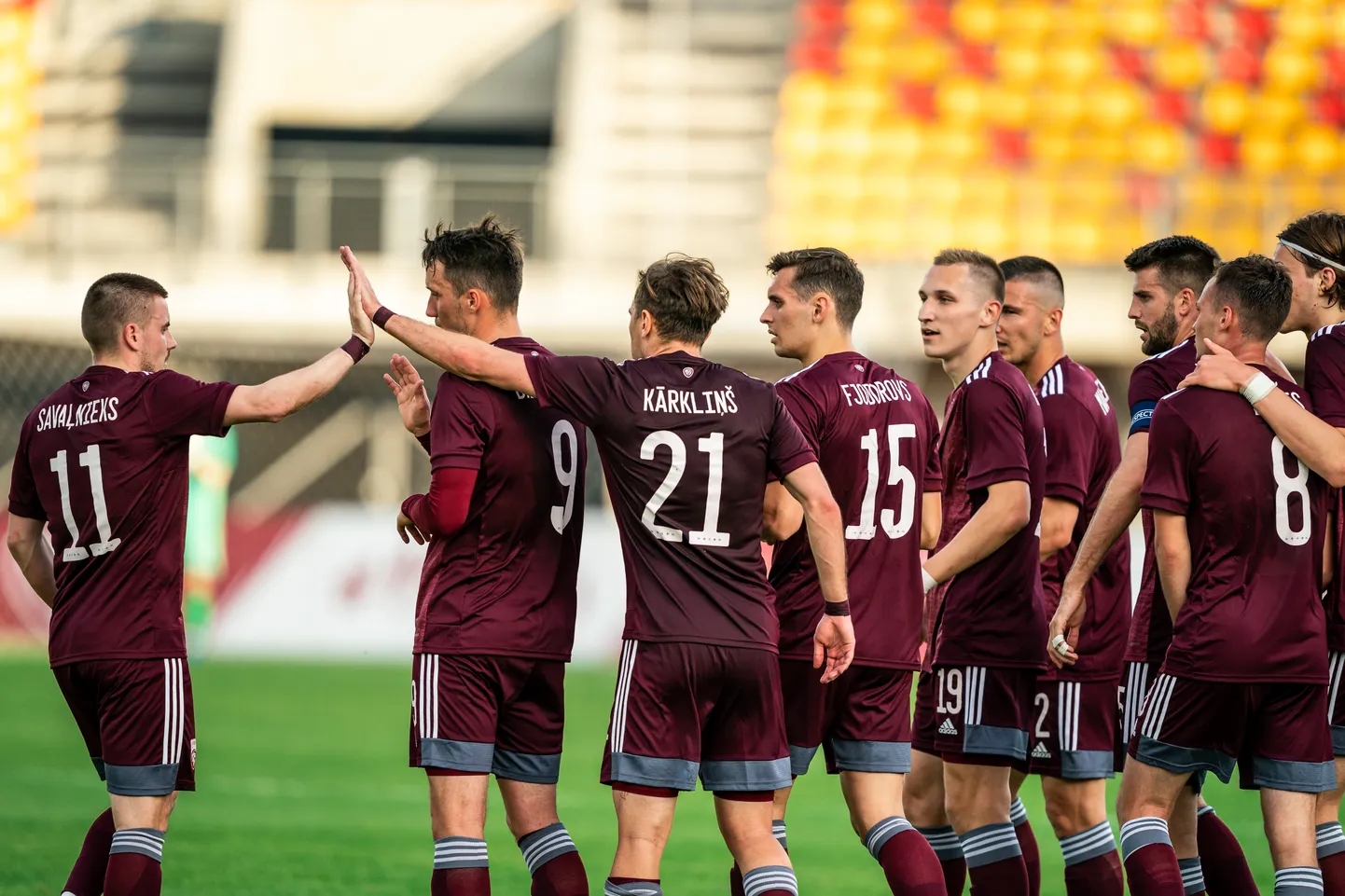 Latvijas izlases futbolisti