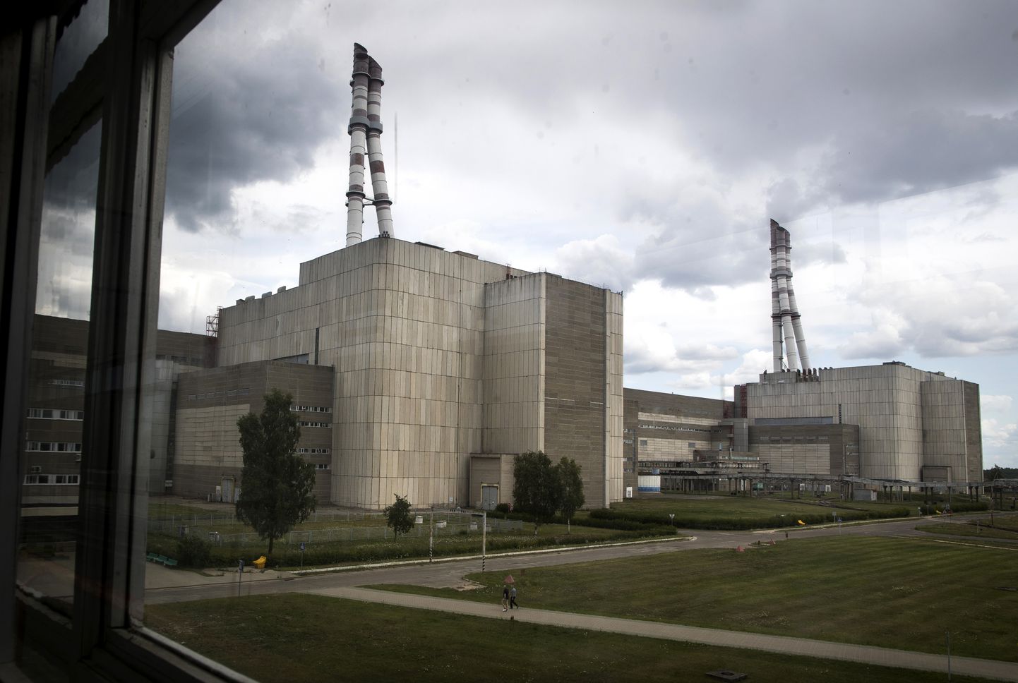 Astravjecas atomelektrostacija. Ilustratīvs foto