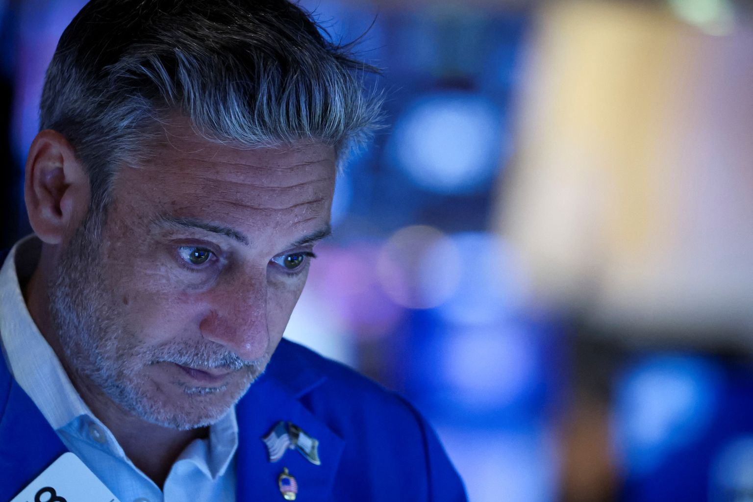 Pilk New Yorgi börsipõrandale esmaspäeval 13. juunil 2022.