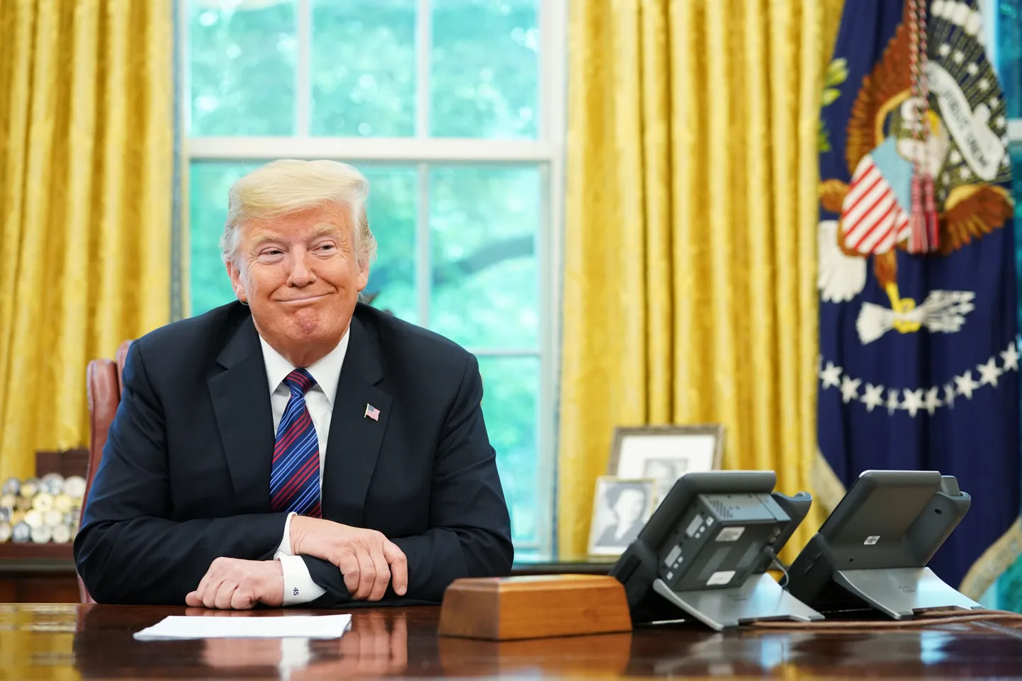 Ameerika president Donald Trump tuli järgmiste süüdistustega lagedale.