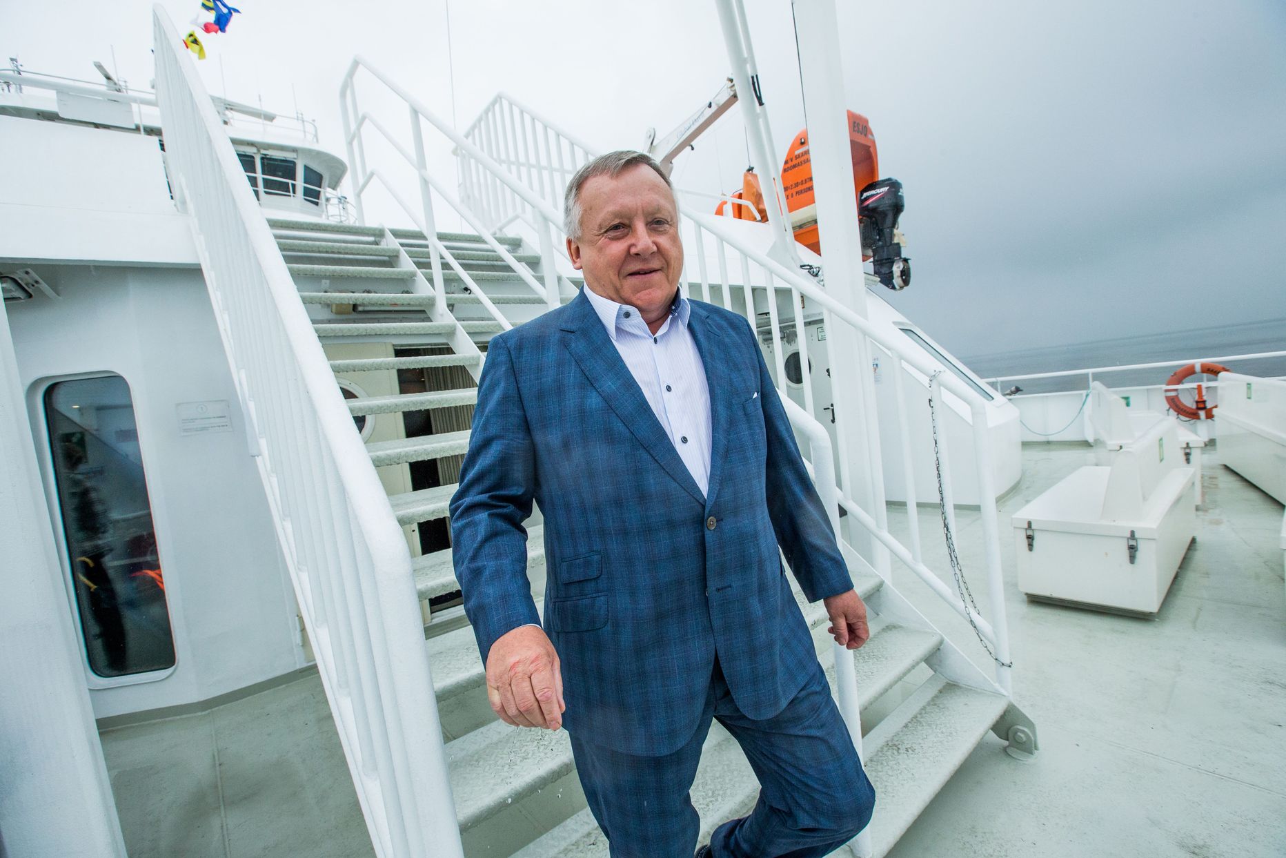 Saaremaa Laevakompanii omanik Vjatšeslav Leedo.