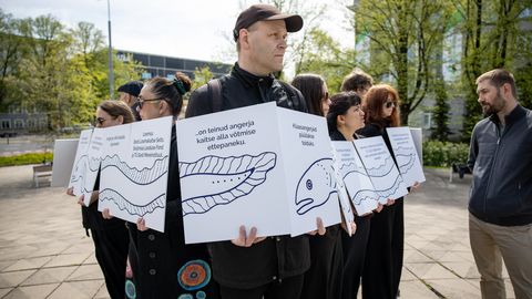 FOTOD ⟩ Loomakaitsjad avaldasid meelt Euroopa angerja kaitseks