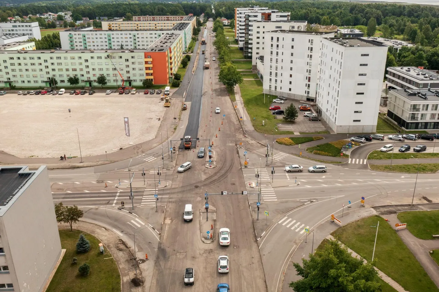 Mai tänava teekatte remont lõppes augusti keskpaigas.