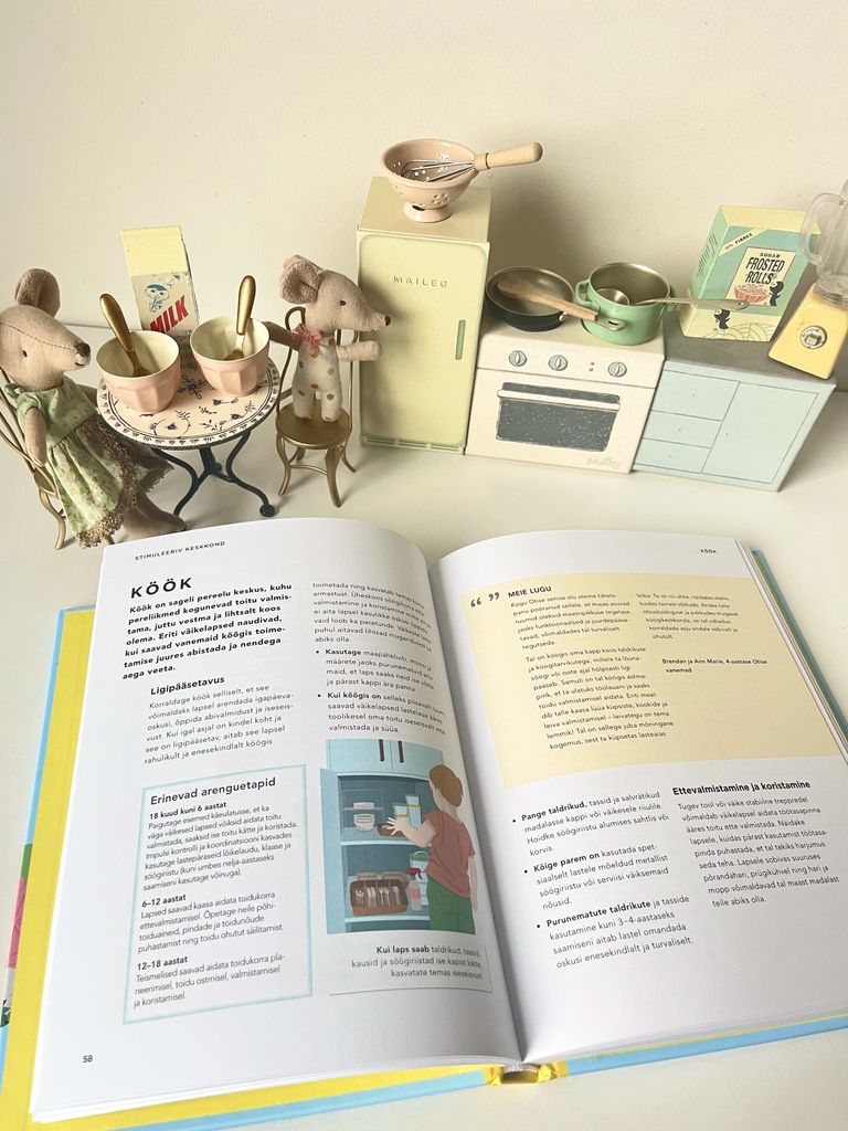 «Montessori meetod igale perele. Praktiline käsiraamat lapsevanematele». Autorid Tim Seldin ja Lorna McGrath, tõlkinud Anneli Kritšmann-Lekštedt. Kirjastus Koolibri.