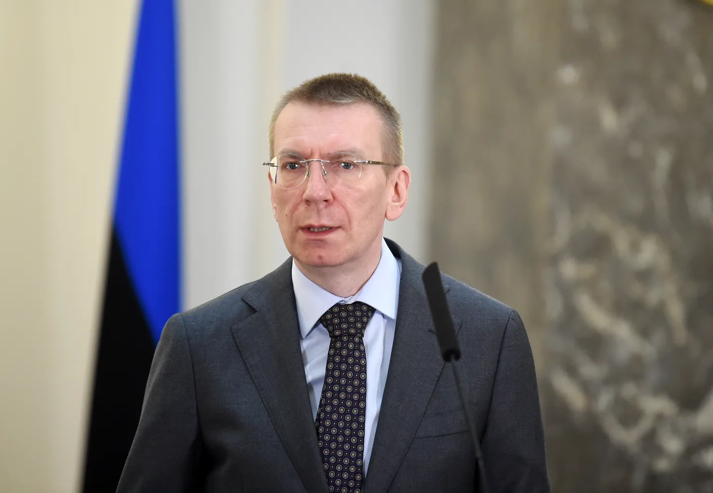 Latvijas ārlietu ministrs Edgars Rinkēvičs.
