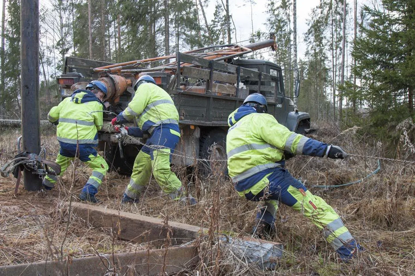 Eile lõuna ajal oli üks rikkebrigaad ametis Pirmastu karjääri lähedal, kus elujõus kuusk oli kukkunud liinile. Reedest eile õhtuni oli Viljandimaal likvideeritud 61 riket ning vool tagasi antud ligi 6700 majapidamisele.