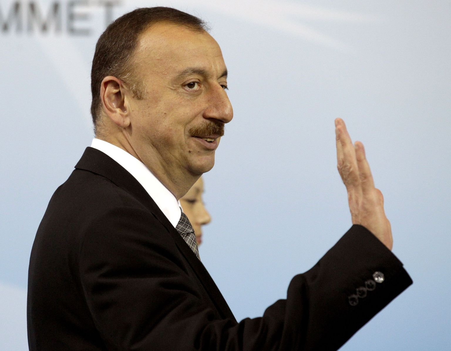Aserbaidžaani president Ilham Alijev.