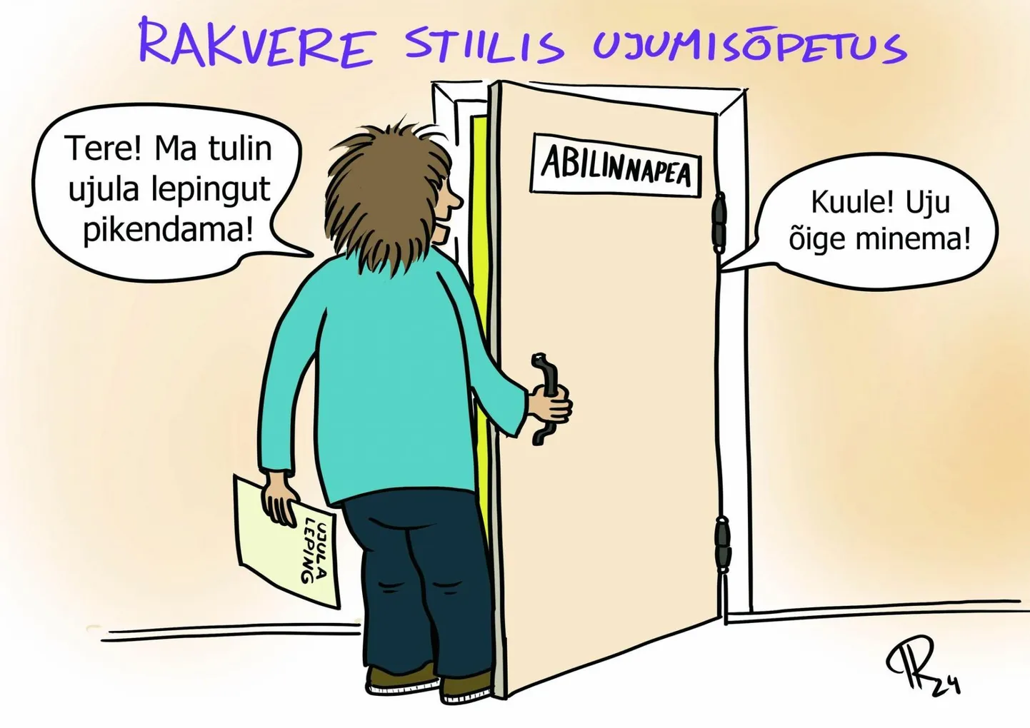 Priit Koppeli karikatuur.