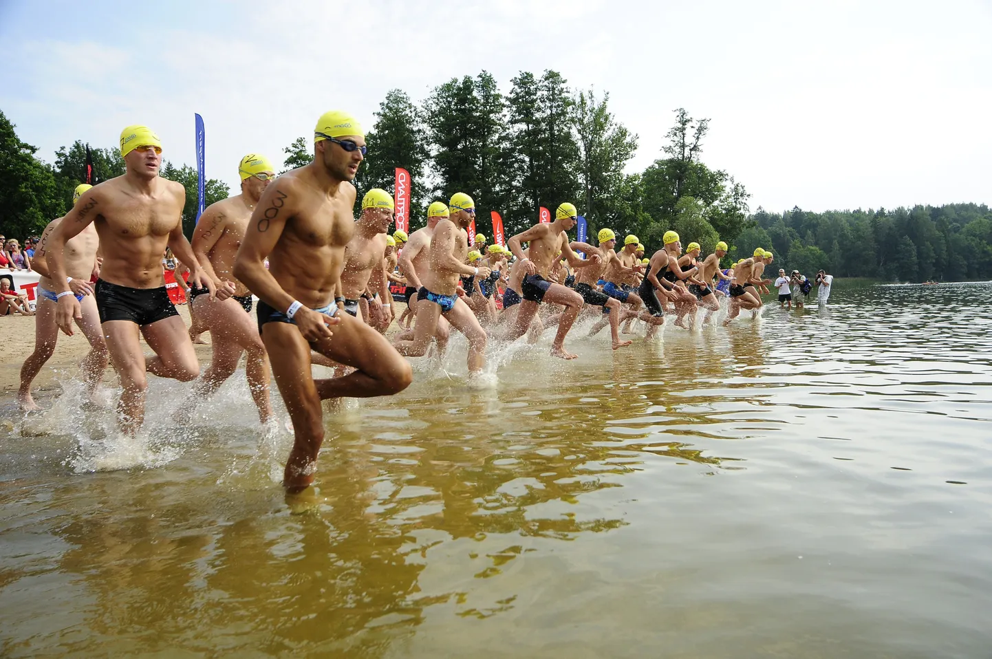 TriStar111 Estonia triatlon Pühajärvel.