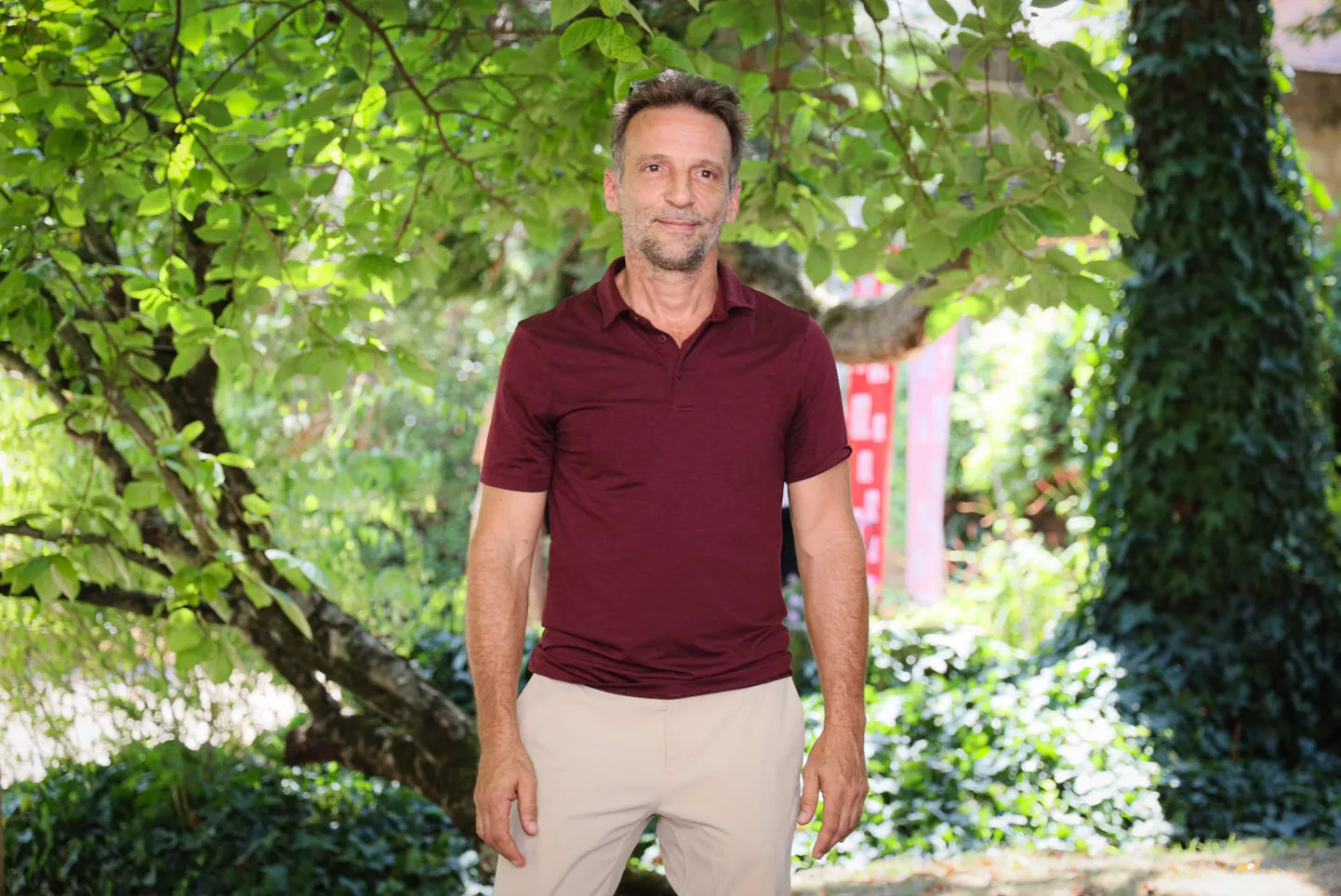 Prantsuse näitleja Mathieu Kassovitz 24. augusti.l 2023 Angoulême'i filmifestivalil