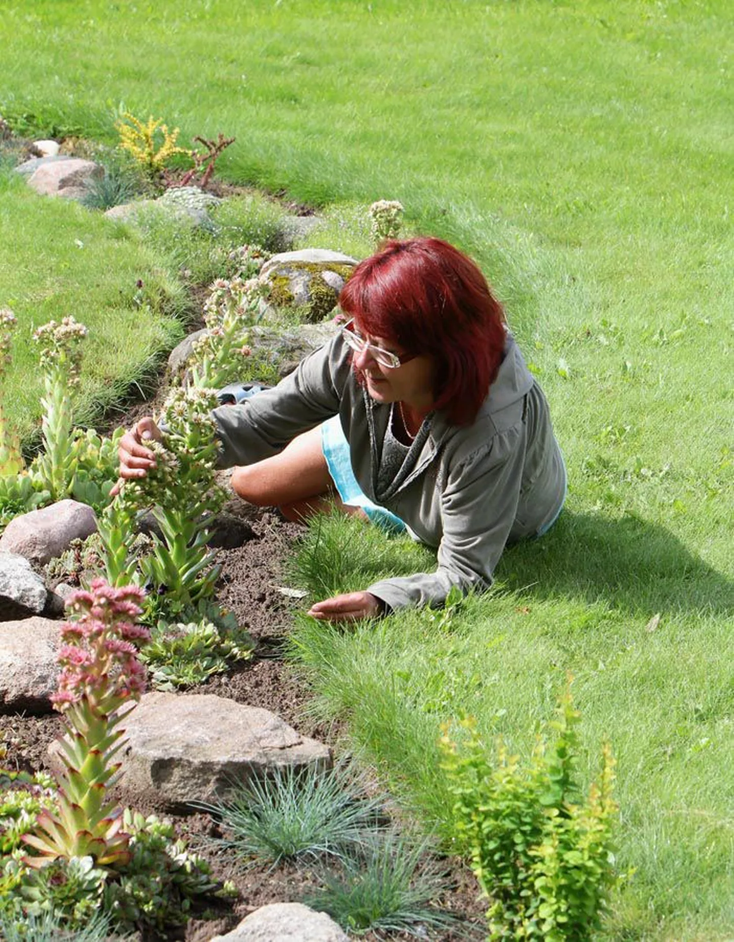 Karin Peebu rõhutab, et aed peab meeldima eelkõige omanikule endale.