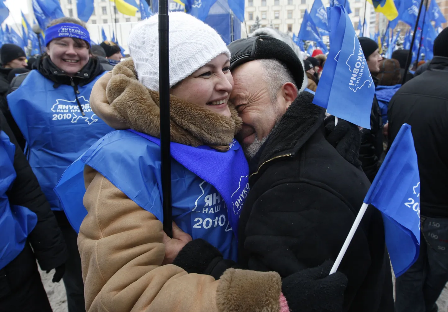 Viktor Janukovitši poolehoidjatel on pidu