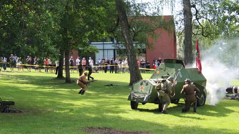 Täna algav Milfest toob piirilinna kümne riigi sõjaajaloo klubid