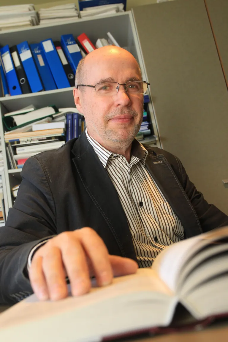Õigusteadlane ja Tartu ülikooli kriminoloogia professor Jaan Ginter.
