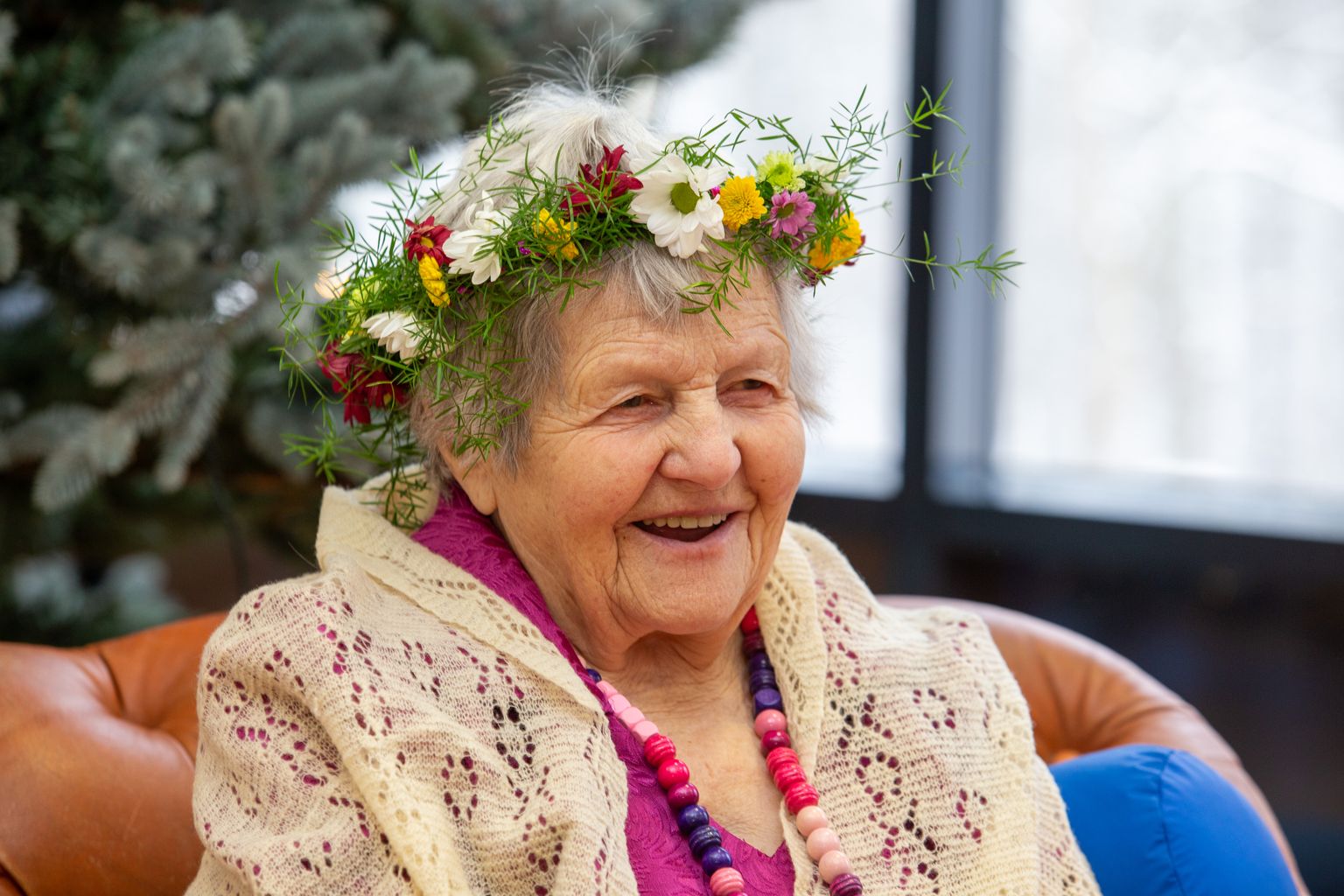 100-aastane Hilja Roosileht