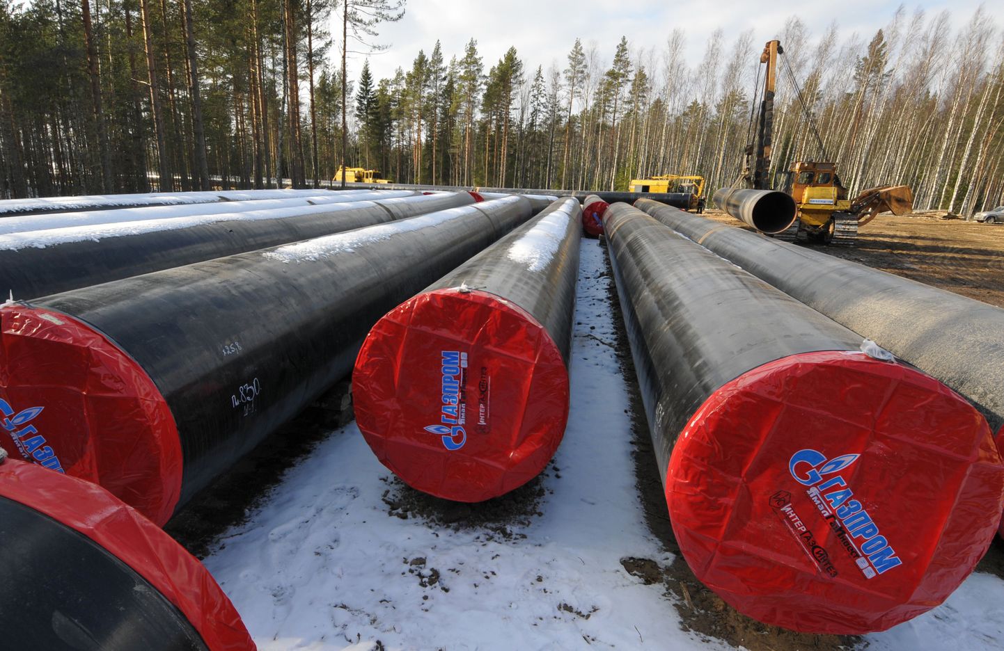 Gazpromi logoga torujupid