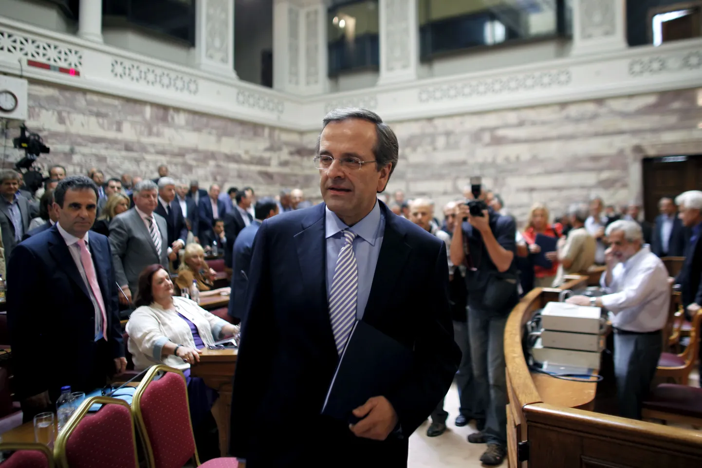 Kreeka peaminister Antonis Samaras.