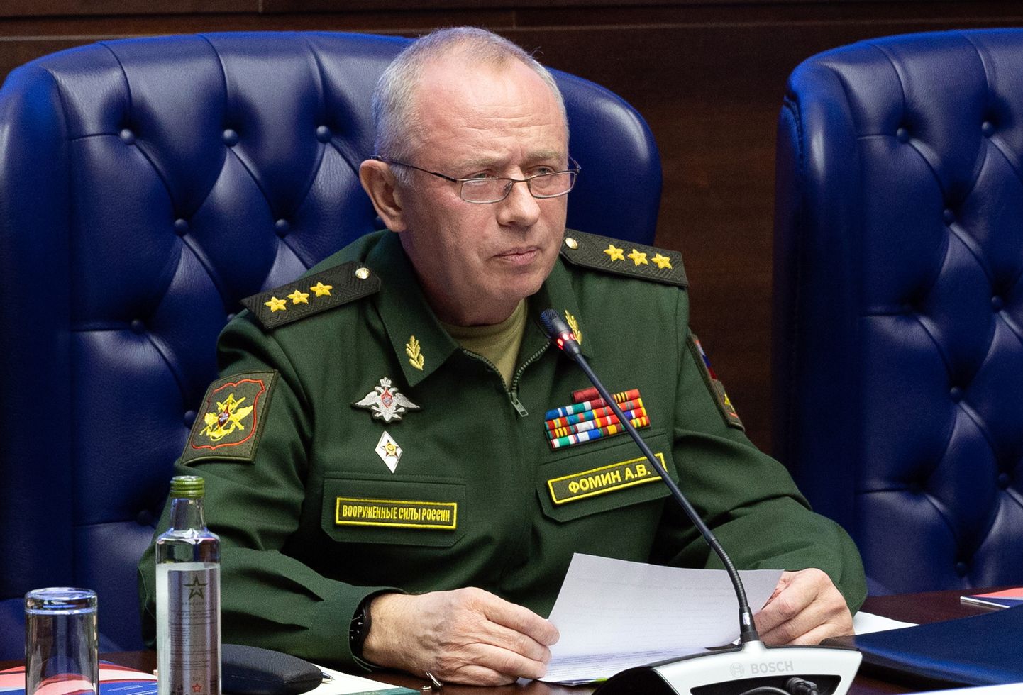 Vene asekaitseminister Aleksandr Fomin.