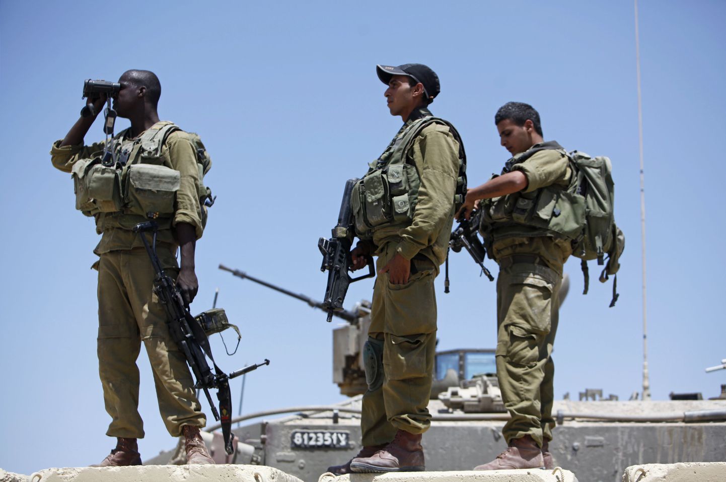 Iisraeli sõdurid.
