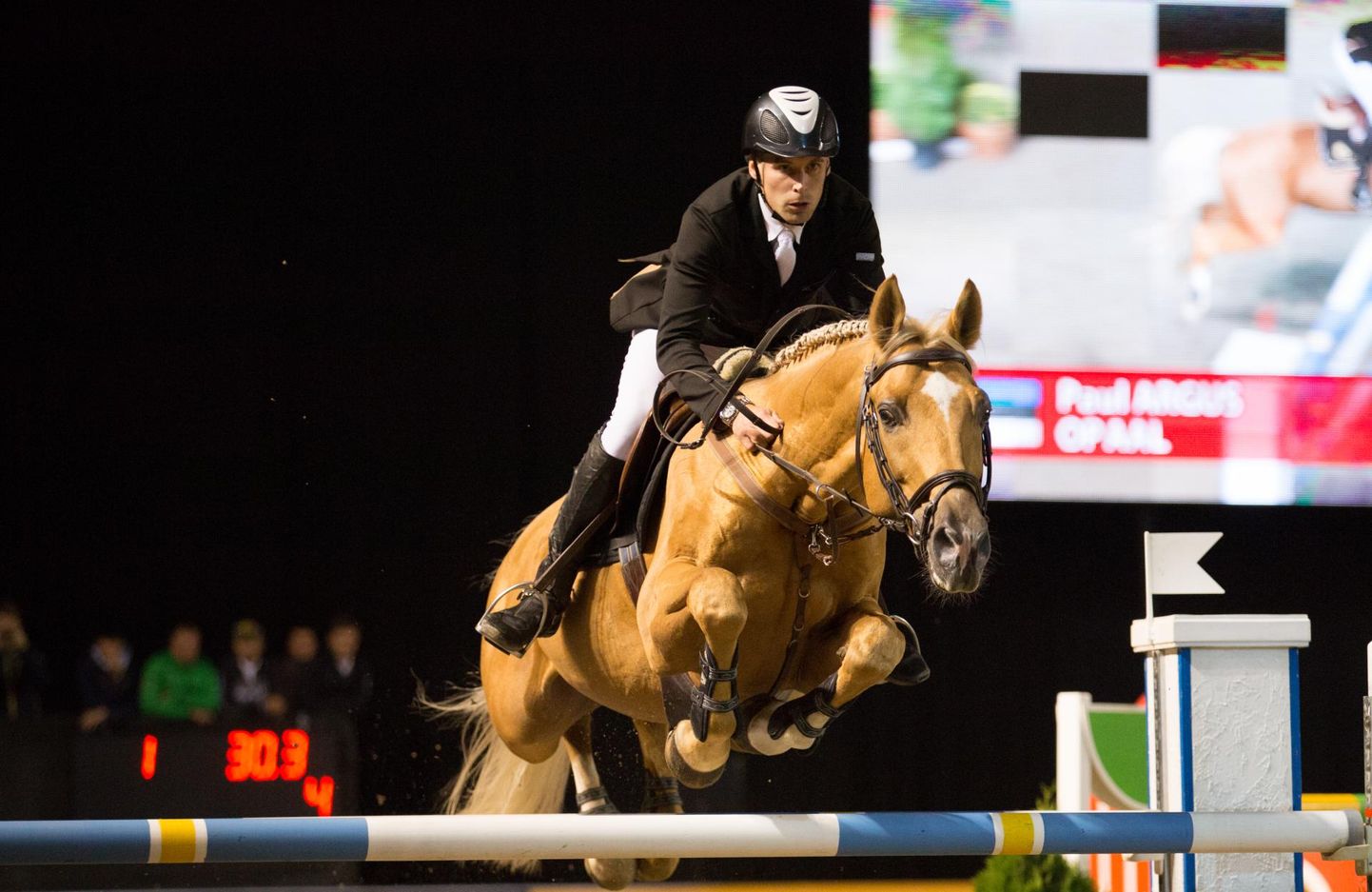 Võistlussportlane Paul Argus, hobune Opaal. FOTO: Jaanus Lensment/postimees
