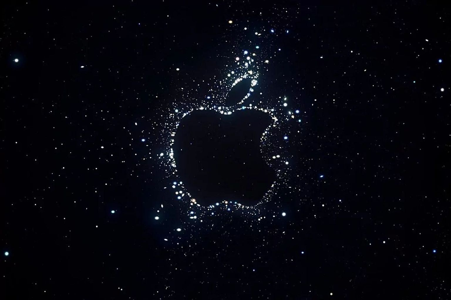Apple vihjab kosmilise plakatiga, et uudiseid võib tulla ka satelliitside valdkonnast.