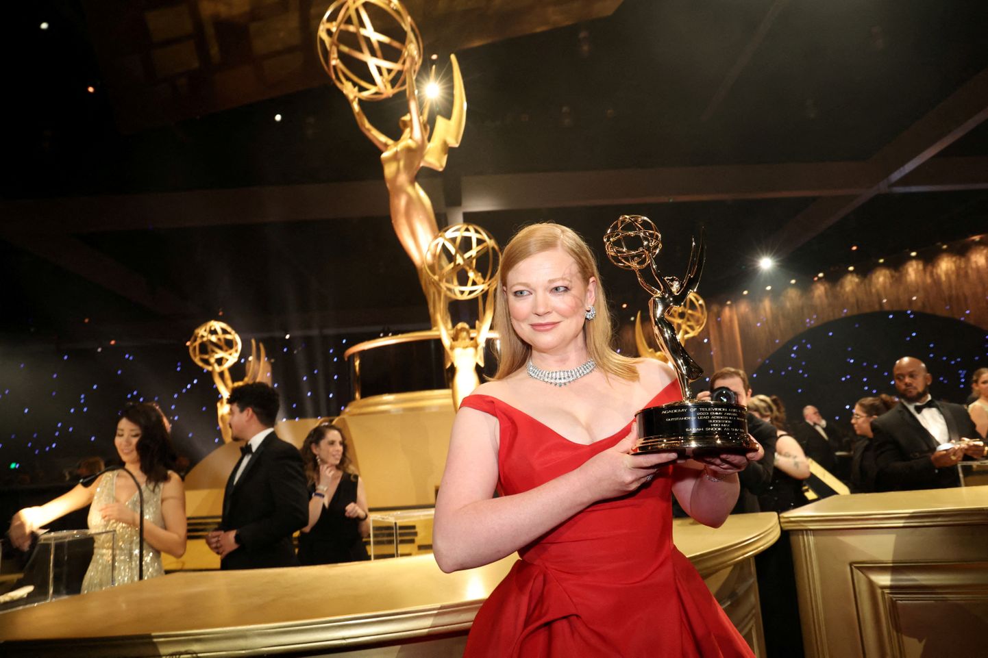 Sarah Snook on üks mitmest «Pärijates» säranud näitlejast, kellel õnnestus rolli eest Emmy võita.