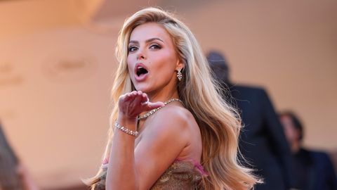US Model Brooks Nader Goes Topless on Family Yacht Trip in Sardinia